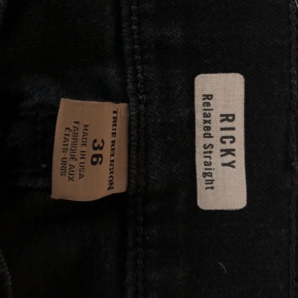 True Religion Ricky T relaxed straight size 36 - Picture 4 of 5